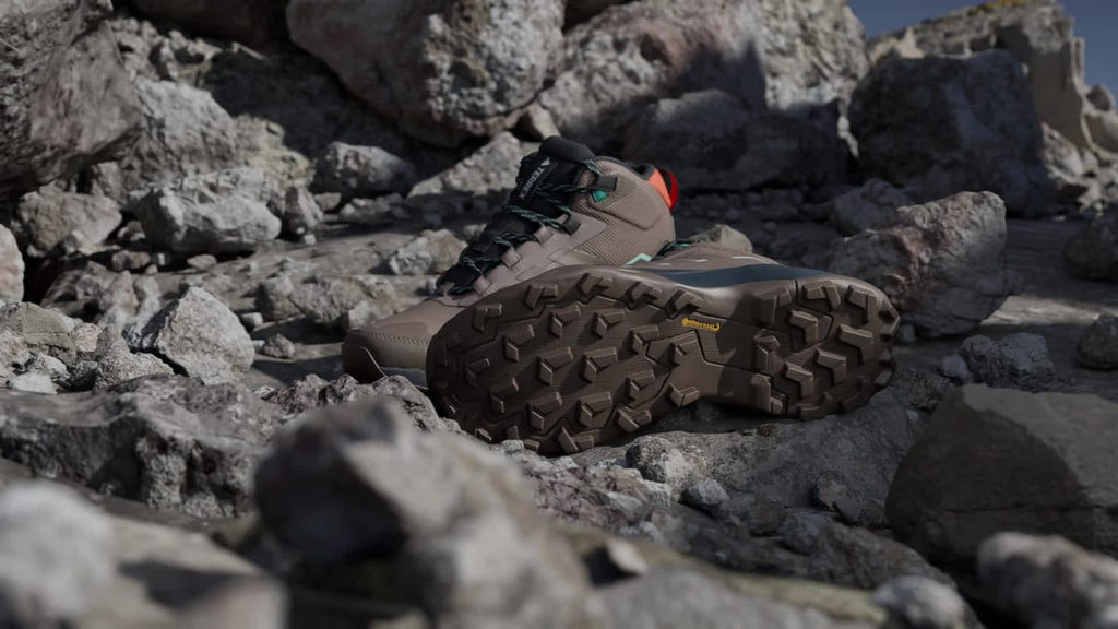 Adidas Women's Terrex Skychaser AX5 Mid GORE-TEX Hiking Shoes - Trace Brown / Earth Strata / Semi Impact Orange - Image 2