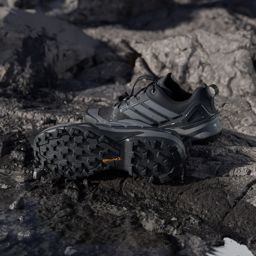 Adidas Women's Terrex Skychaser GORE-TEX Hiking Shoes - Core Black / Grey Three / Grey Six - Image 4