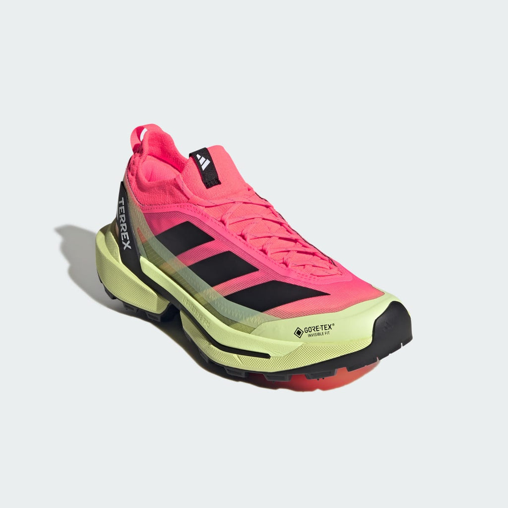 Adidas Women's Terrex Skychaser Ultra GORE-TEX Hiking Shoes - Solar Turbo / Core Black / Frozen Lemon - Image 4