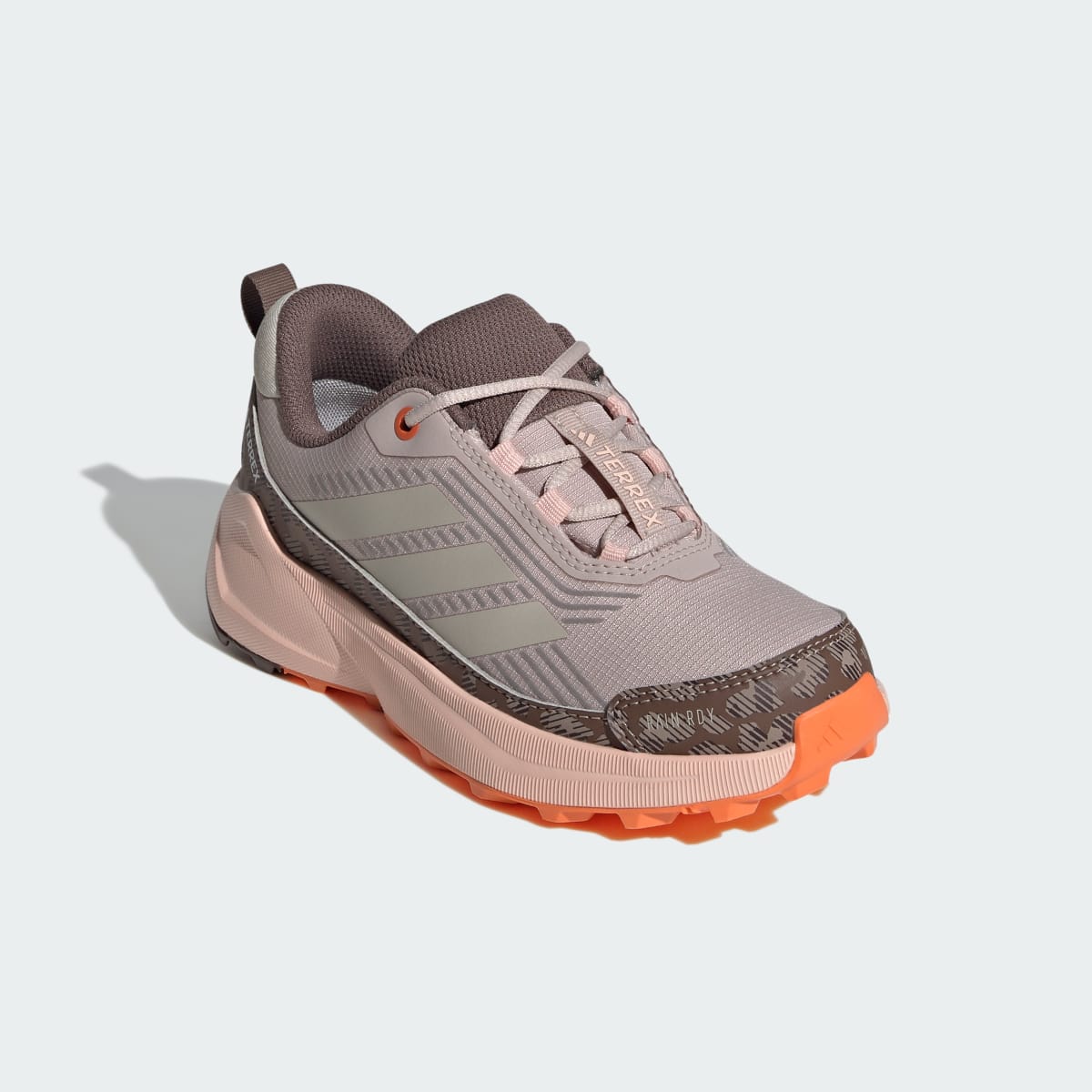 Adidas Kids' Terrex Trailmaker 2 RAIN.RDY Hiking Shoes - Wonder Taupe / Beige / Trace Brown - Image 4
