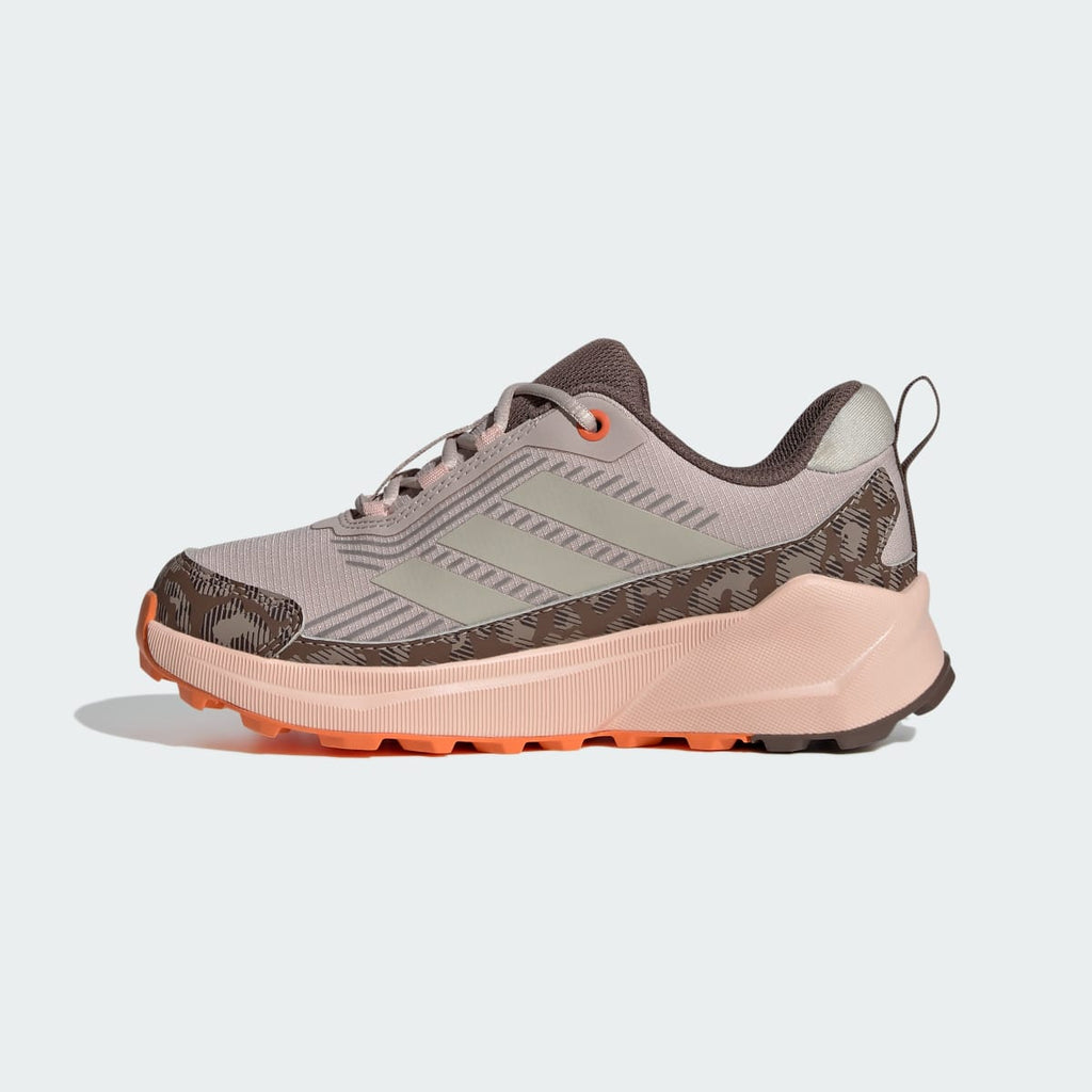 Adidas Kids' Terrex Trailmaker 2 RAIN.RDY Hiking Shoes - Wonder Taupe / Beige / Trace Brown - Image 6