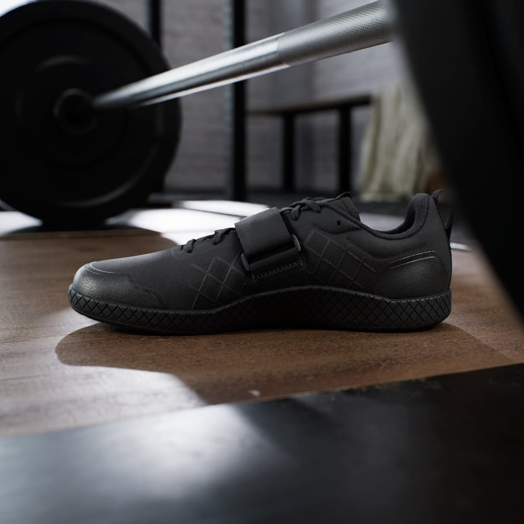 Adidas Women's The Total Weightlifting Shoes - Core Black / Core Black / Carbon - Image 7