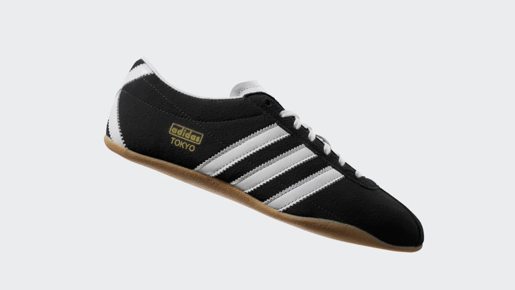 Adidas Women's Tokyo Shoes - Core Black / Cloud White / Gum - Image 2