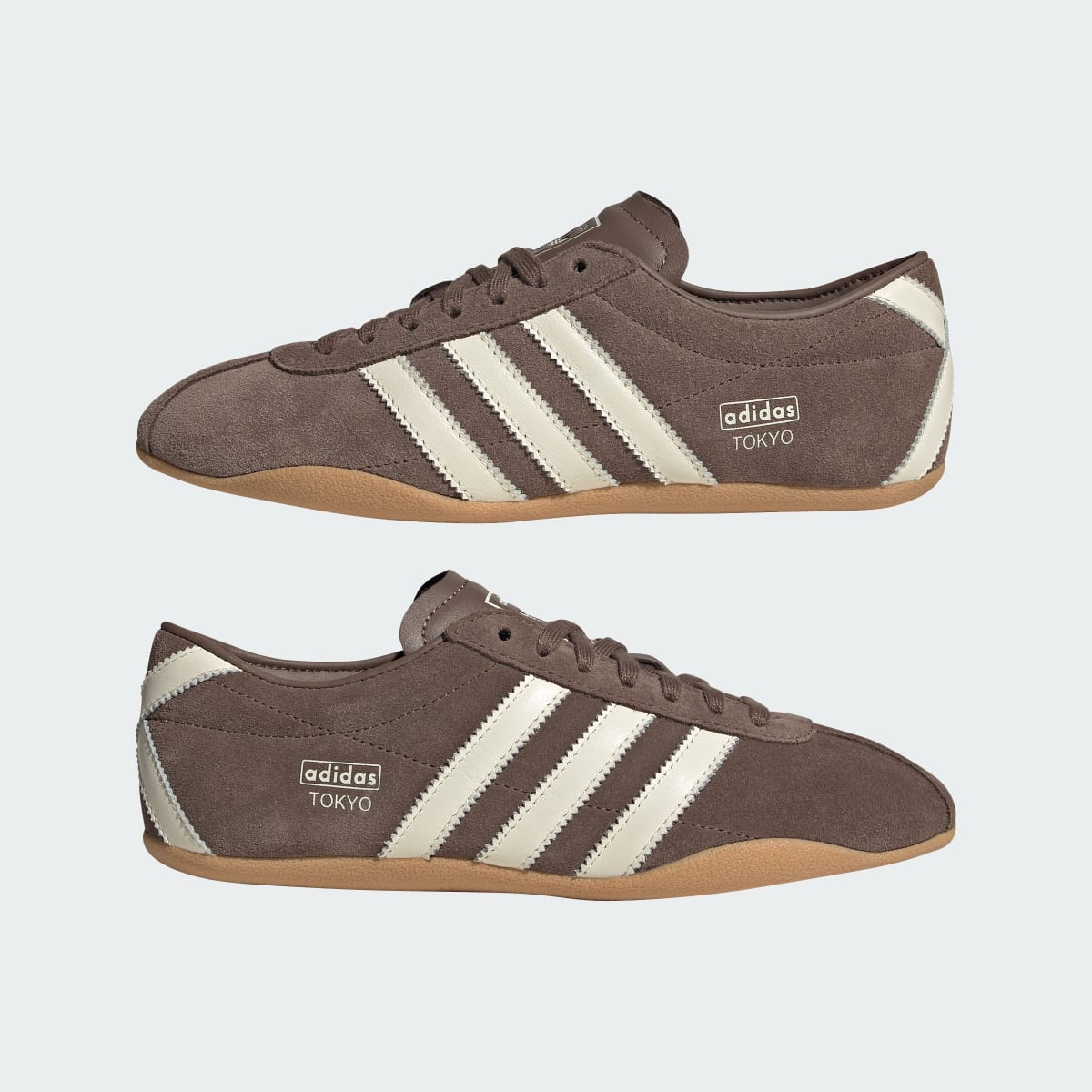 Adidas Women's Tokyo Shoes - Earth Strata / Off White / Gum - Image 8