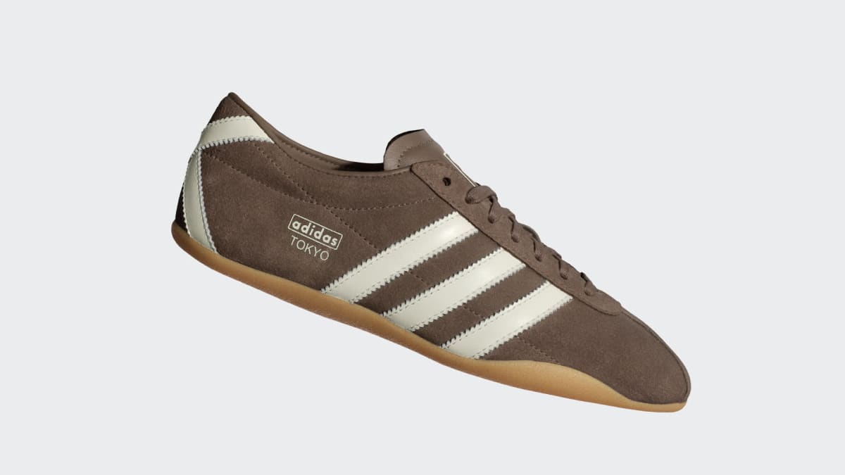 Adidas Women's Tokyo Shoes - Earth Strata / Off White / Gum - Image 2