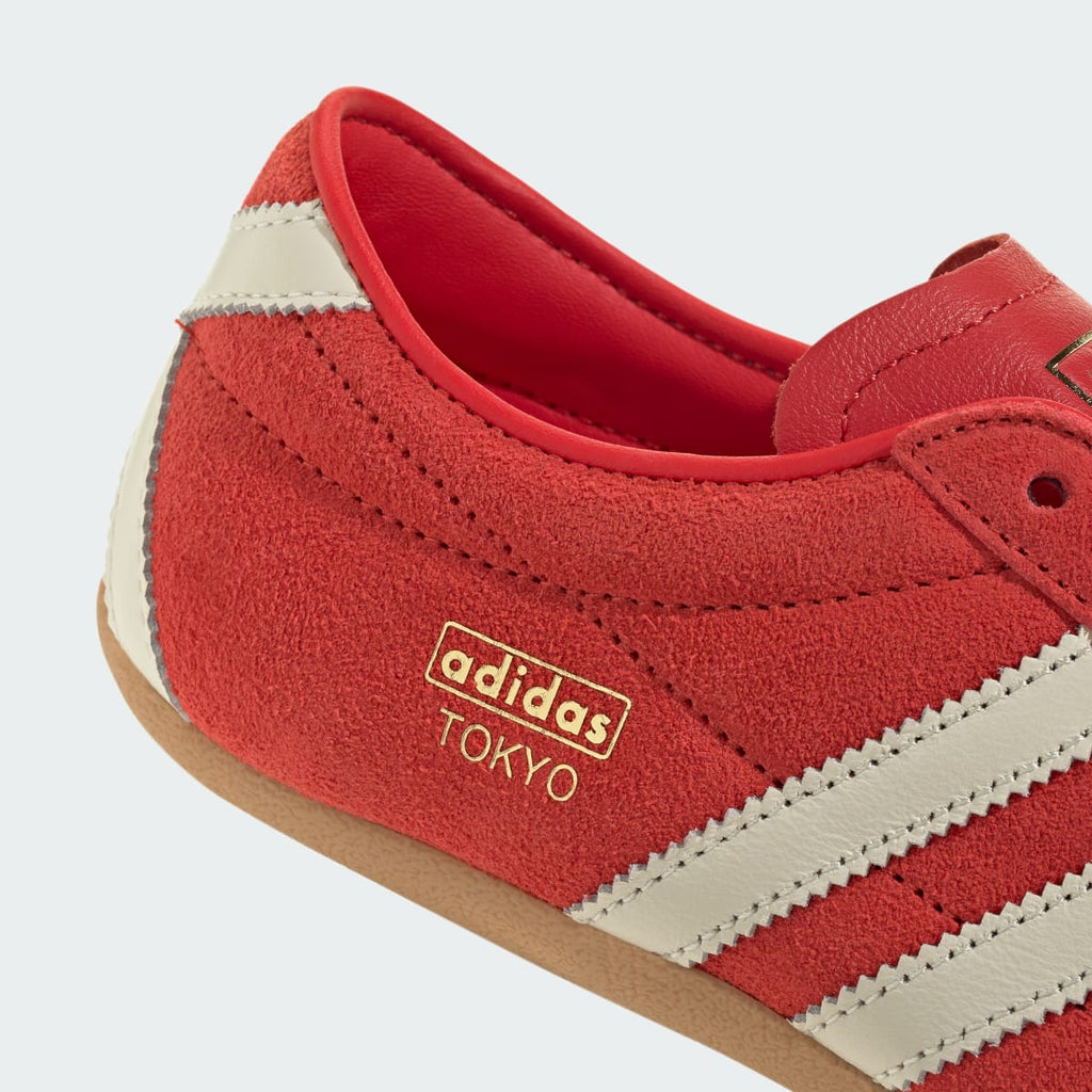 Adidas Women's Tokyo Shoes - Red / Off White / Gum - Image 8