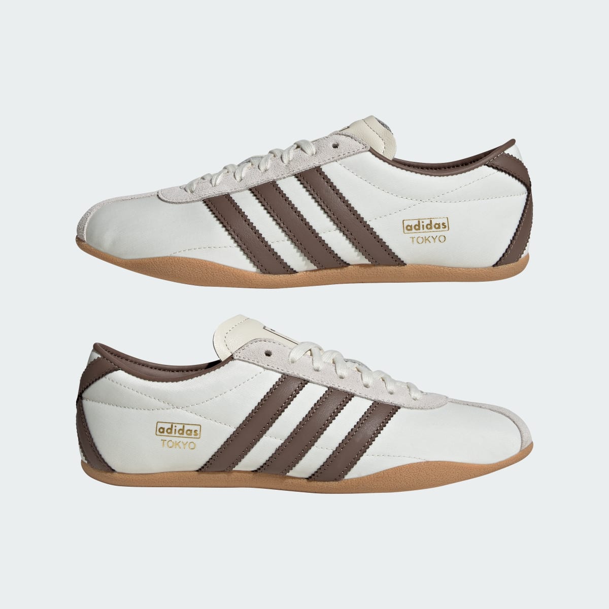 Adidas Women's Tokyo Shoes - Off White / Earth Strata / Gold Metallic - Image 8