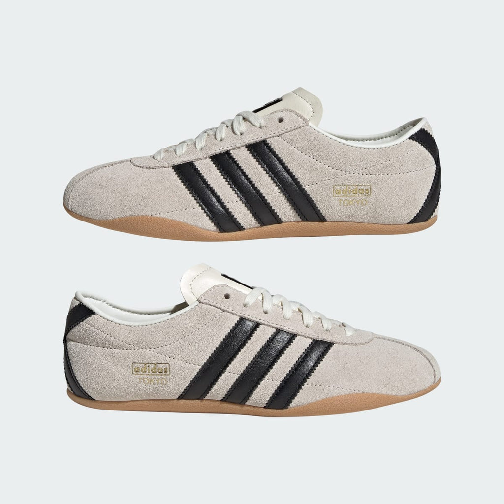 Adidas Women's Tokyo Shoes - Off White / Core Black / Gold Metallic - Image 10