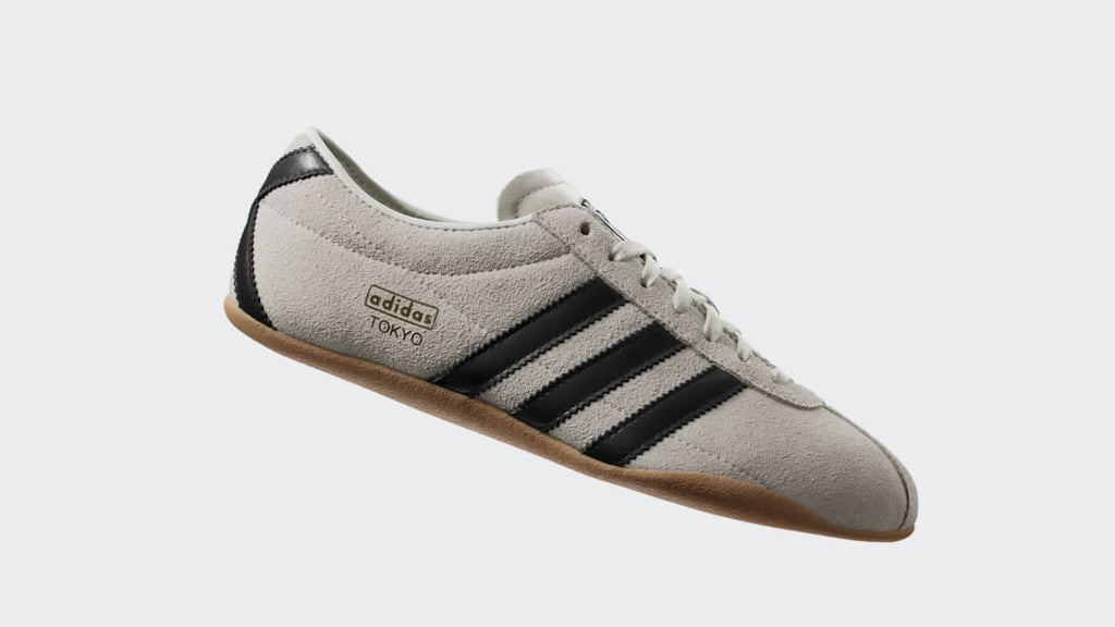Adidas Women's Tokyo Shoes - Off White / Core Black / Gold Metallic - Image 3