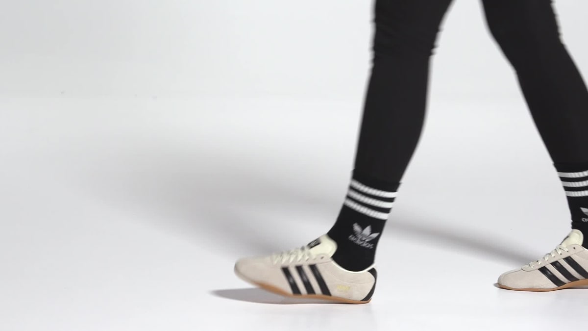Adidas Women's Tokyo Shoes - Off White / Core Black / Gold Metallic - Image 2