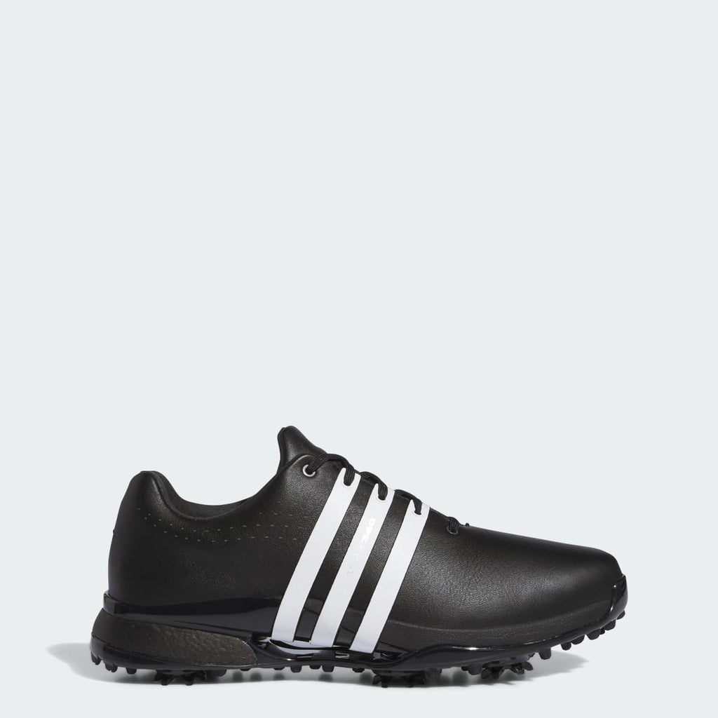 Adidas Men's Tour360 24 Golf Shoes - Core Black / Cloud White / Core Black - Image 1