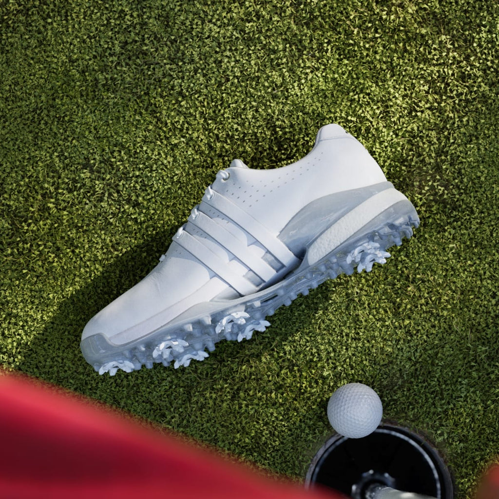 Adidas Women's Tour360 24 Golf Shoes - Cloud White / Cloud White / Silver Metallic - Image 7