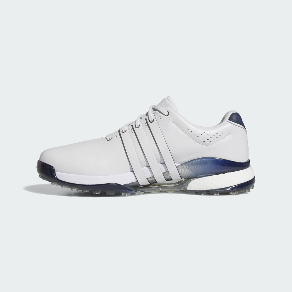 Adidas Men's Tour360 25 Spikeless Golf Shoes - Dash Grey / Dash Grey / Collegiate Navy - Image 6