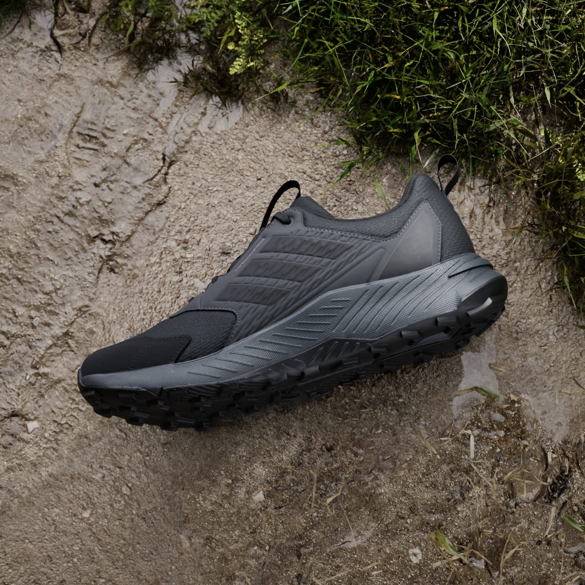 Adidas Men's Tracefinder Trail Running Shoes - Core Black / Core Black / Grey Six - Image 7