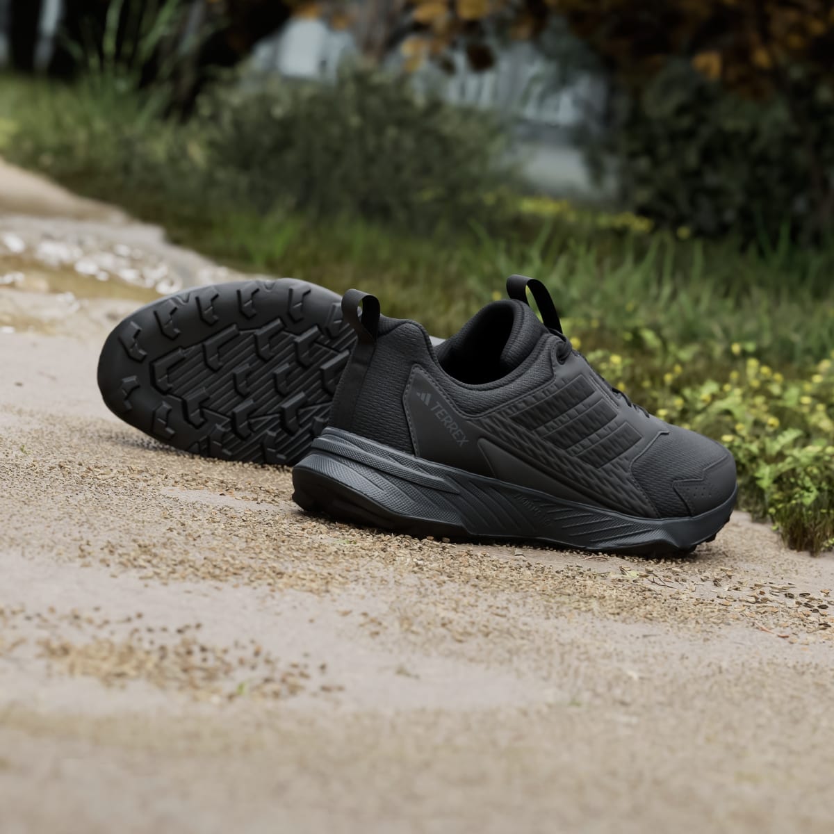 Adidas Men's Tracefinder Trail Running Shoes - Core Black / Core Black / Grey Six - Image 8