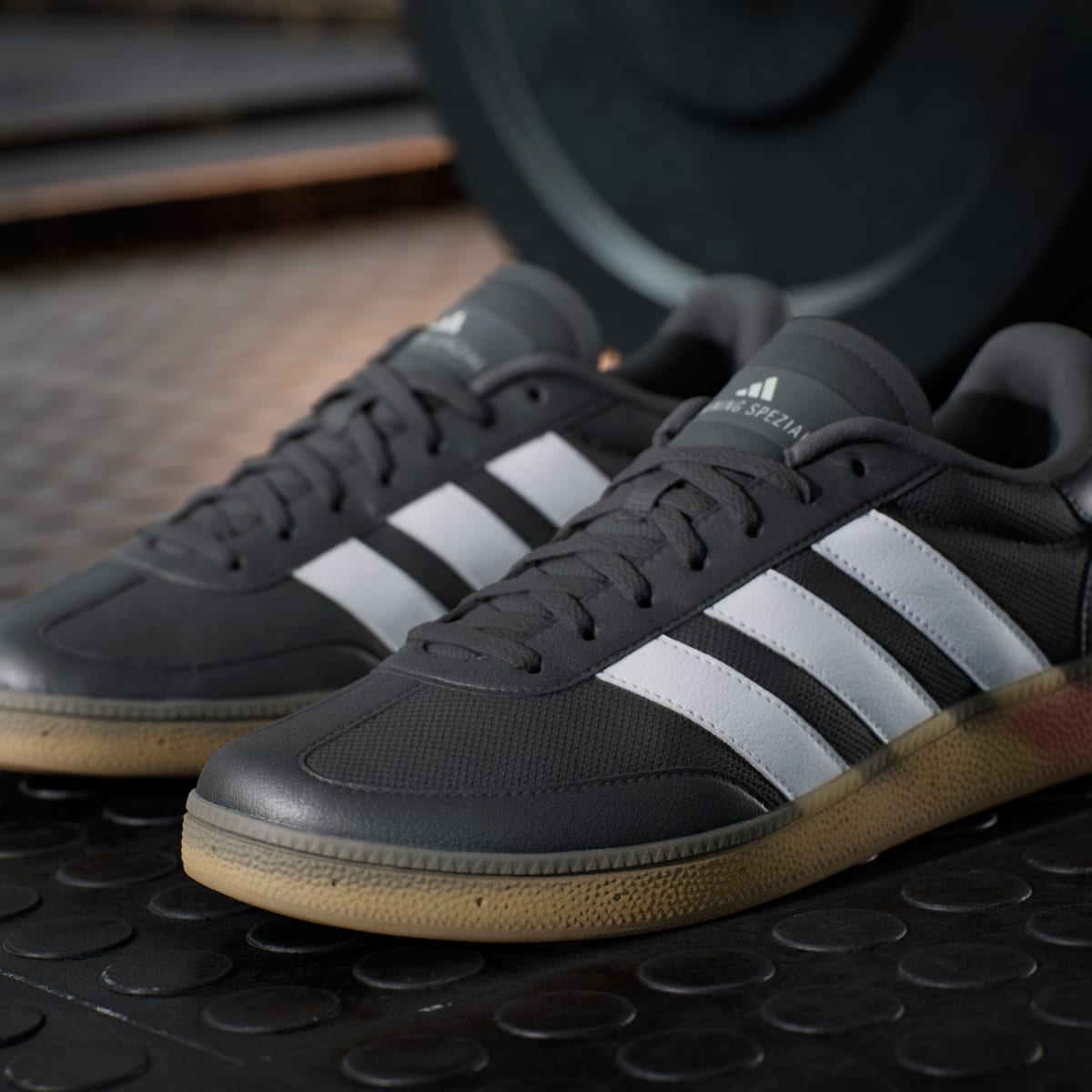 Adidas Men's Training Spezial - Core Black / Chalk White / Lucid Red - Image 9