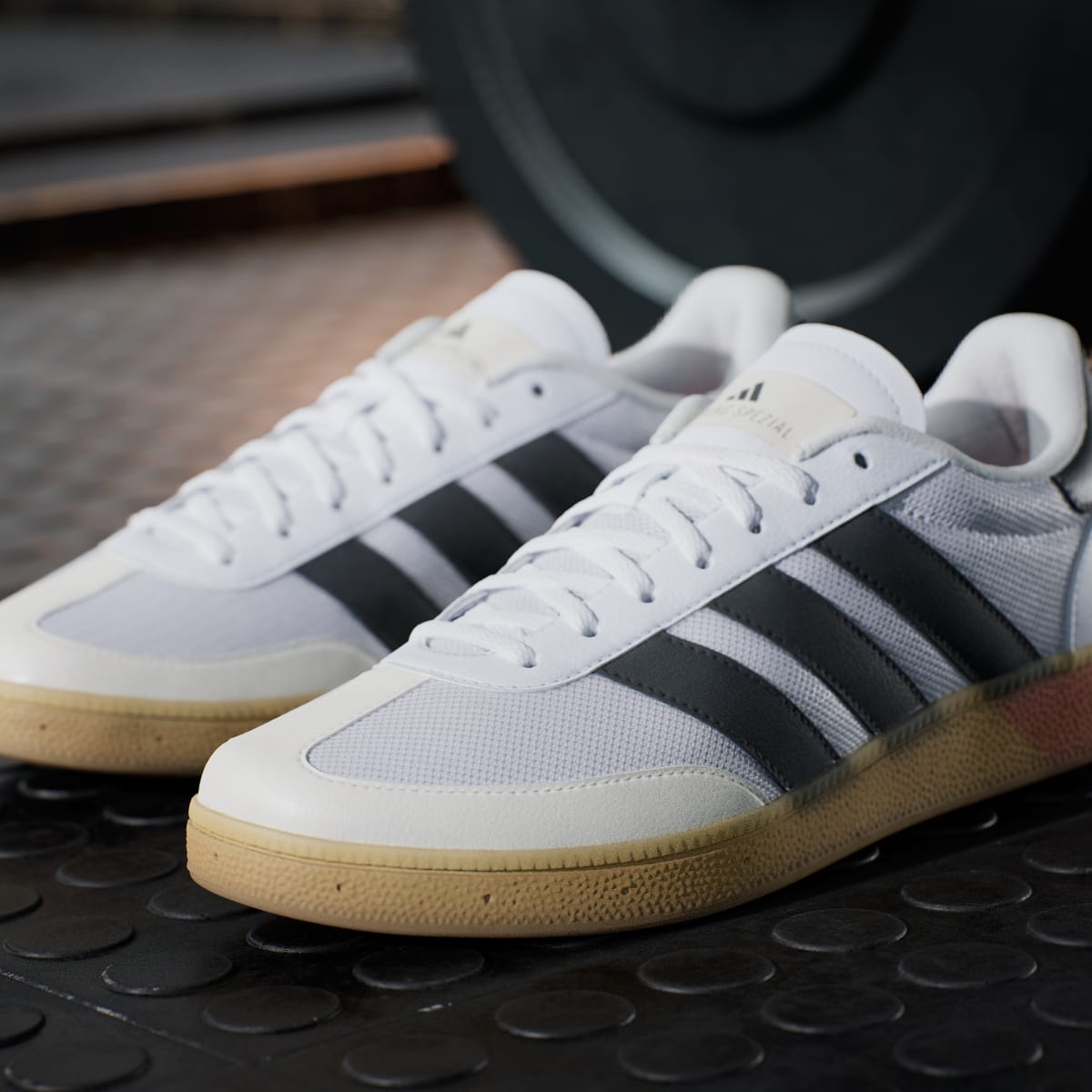 Adidas Men's Training Spezial - Cloud White / Core Black / Lucid Red - Image 9