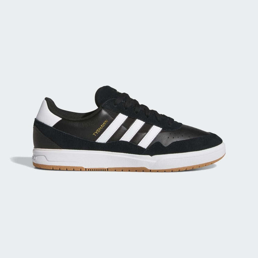 Adidas Women's Tyshawn II Shoes - Core Black / Cloud White / Gum - Image 1