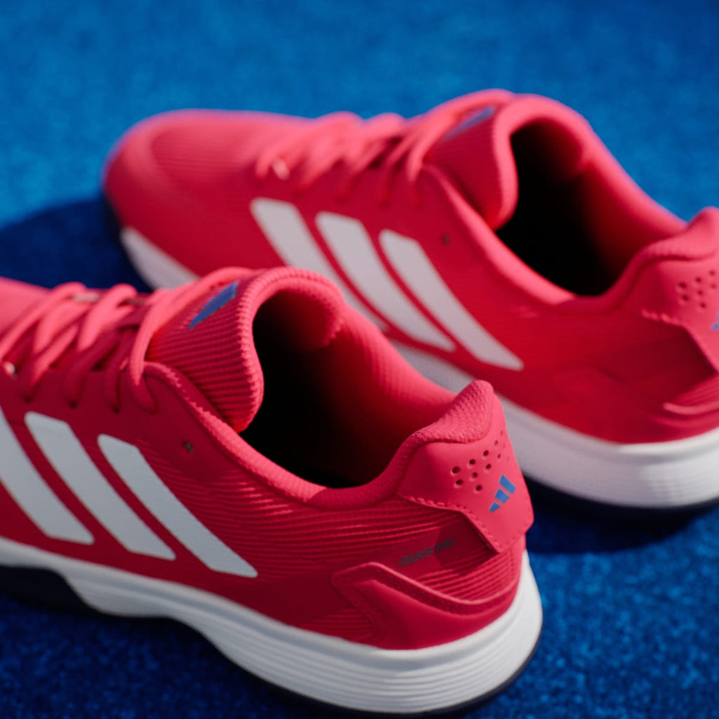 Adidas Kids' Ubersonic Tennis Shoes Kids - Pure Ruby / Cloud White / Dark Blue - Image 9