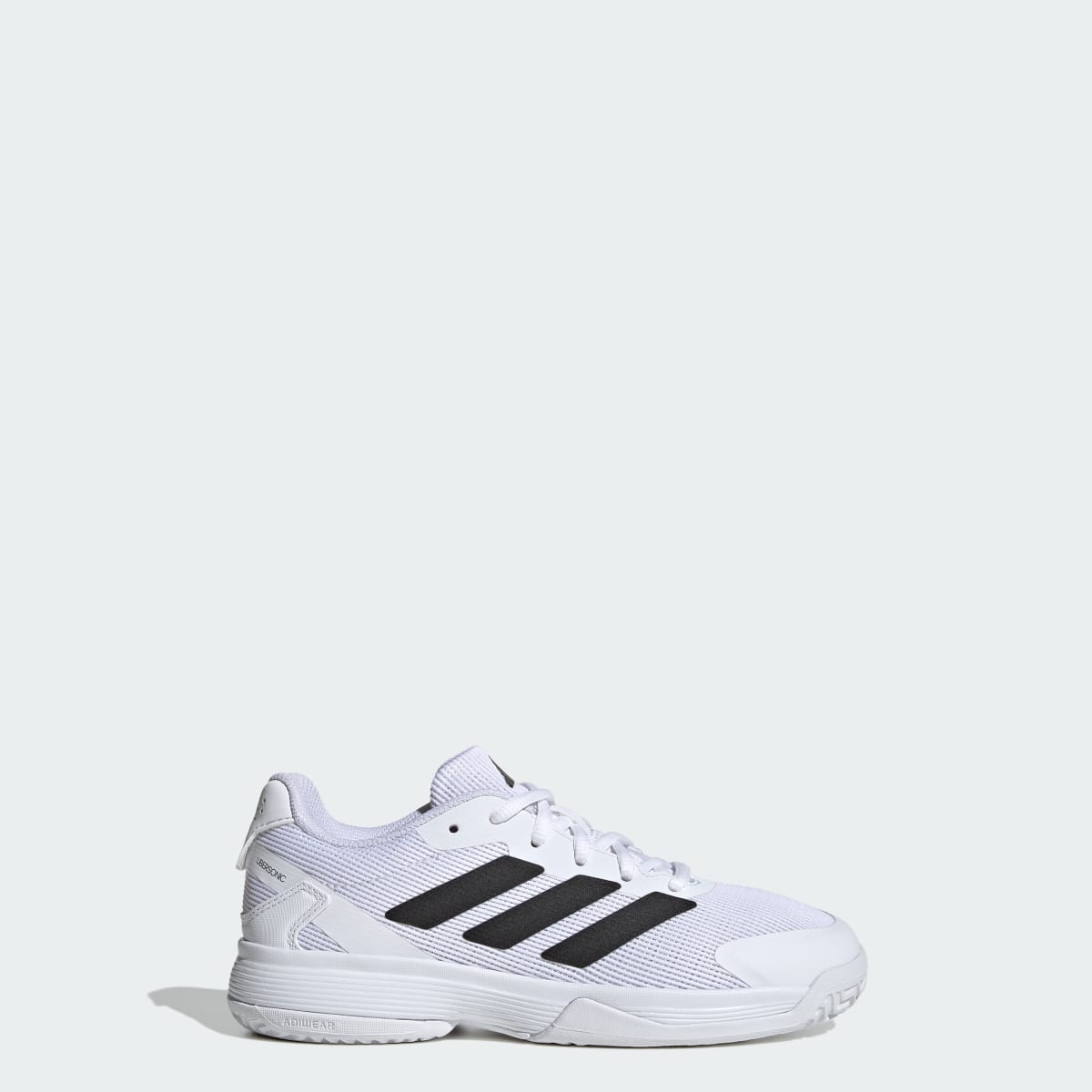 Adidas Kids' Ubersonic Tennis Shoes Kids - Cloud White / Core Black / Cloud White - Image 1