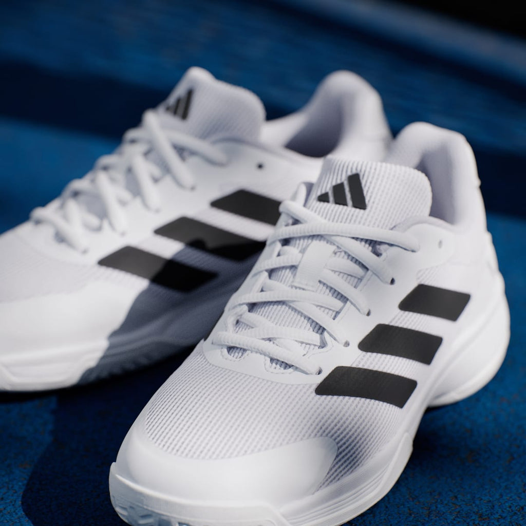 Adidas Kids' Ubersonic Tennis Shoes Kids - Cloud White / Core Black / Cloud White - Image 10