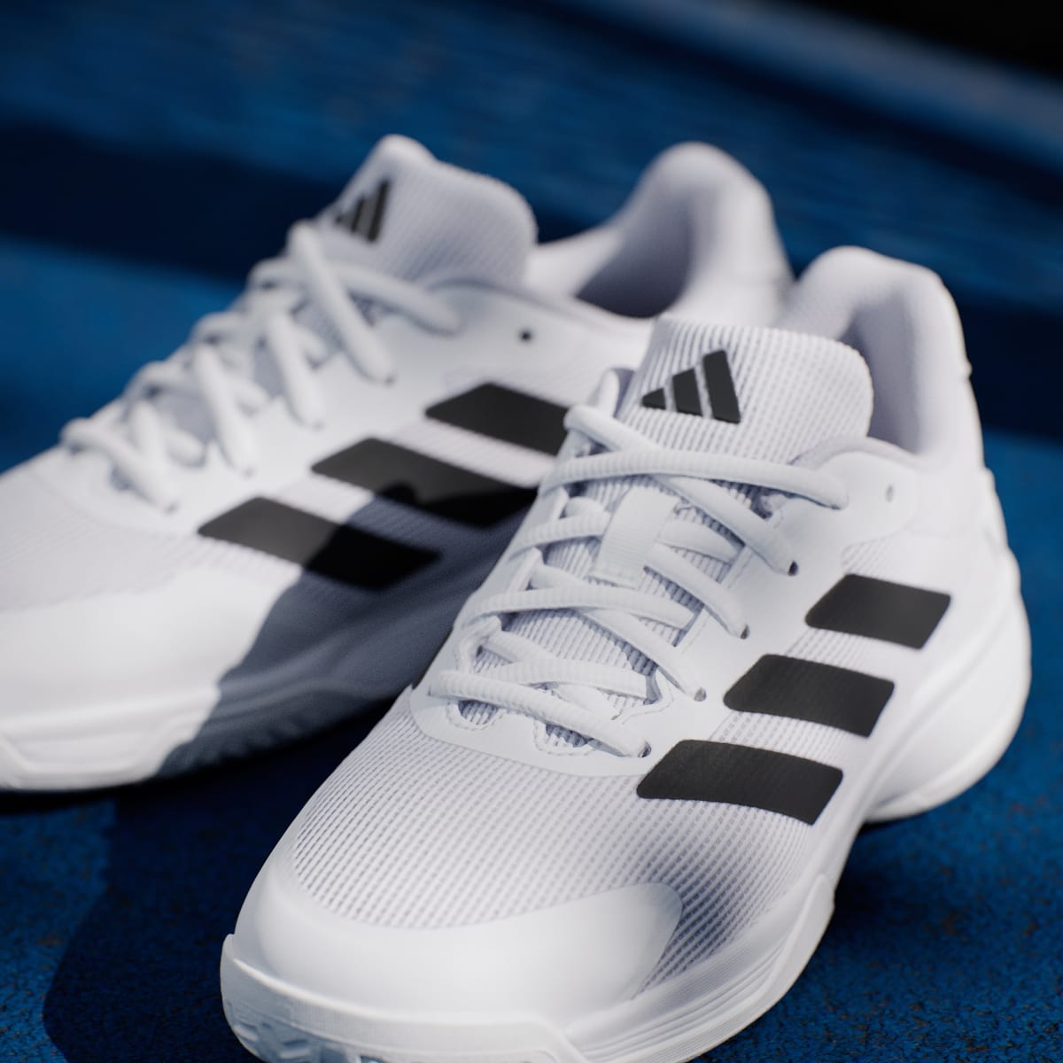 Adidas Kids' Ubersonic Tennis Shoes Kids - Cloud White / Core Black / Cloud White - Image 10