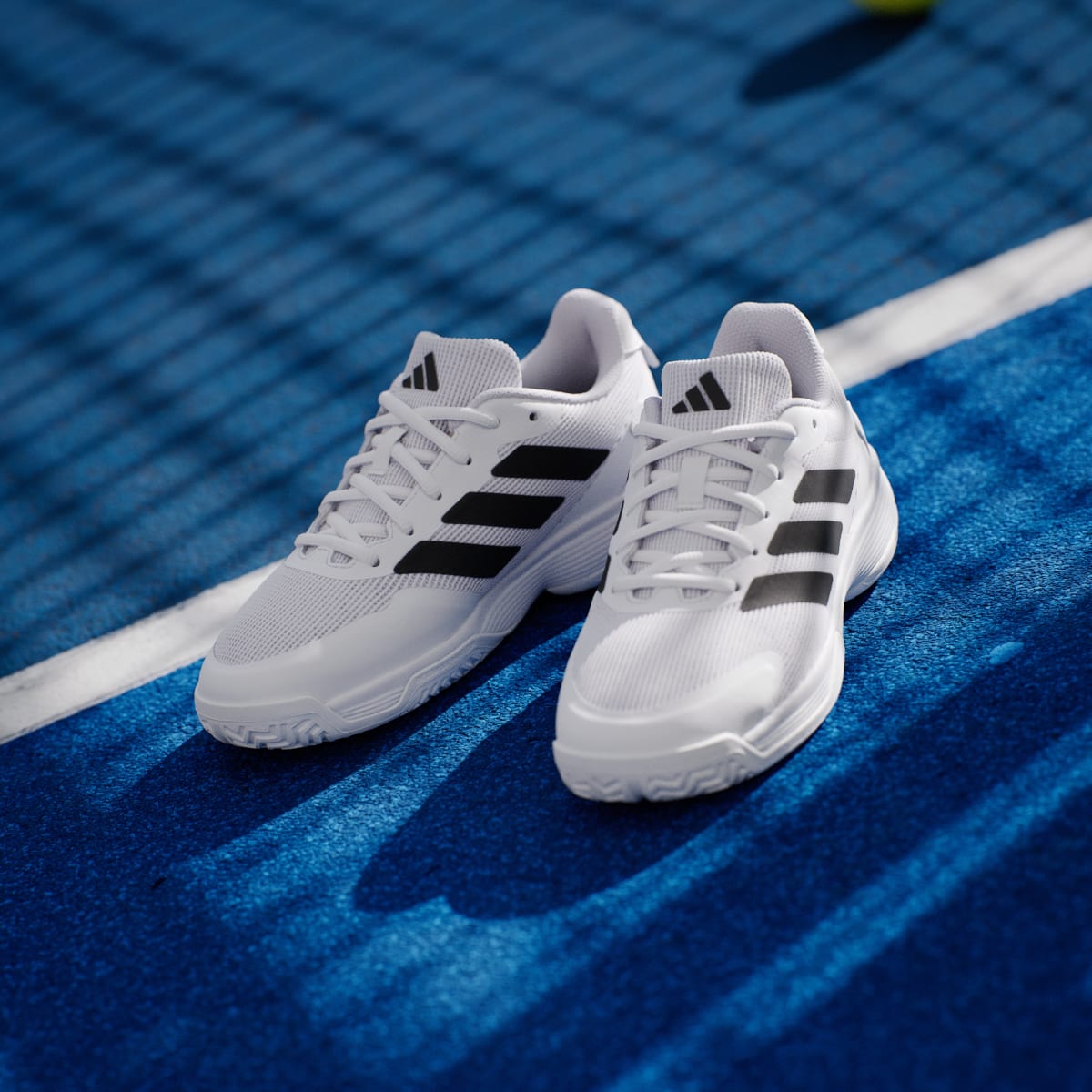 Adidas Kids' Ubersonic Tennis Shoes Kids - Cloud White / Core Black / Cloud White - Image 5