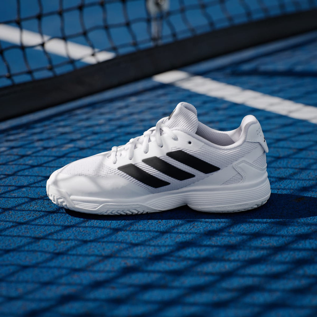 Adidas Kids' Ubersonic Tennis Shoes Kids - Cloud White / Core Black / Cloud White - Image 7