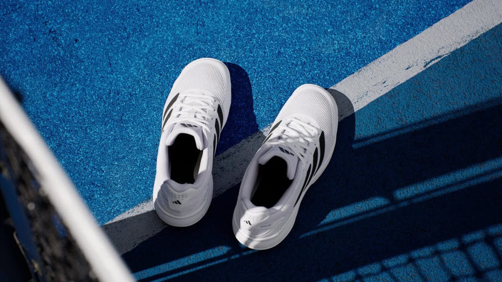 Adidas Kids' Ubersonic Tennis Shoes Kids - Cloud White / Core Black / Cloud White - Image 2