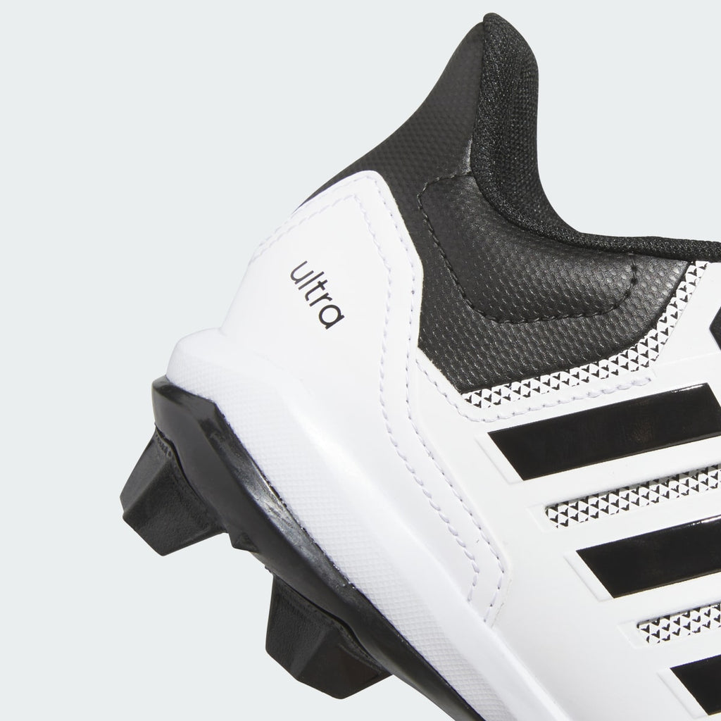Adidas Kids' Ultra Molded Rubber Football Cleats - Cloud White / Core Black / Cloud White - Image 7