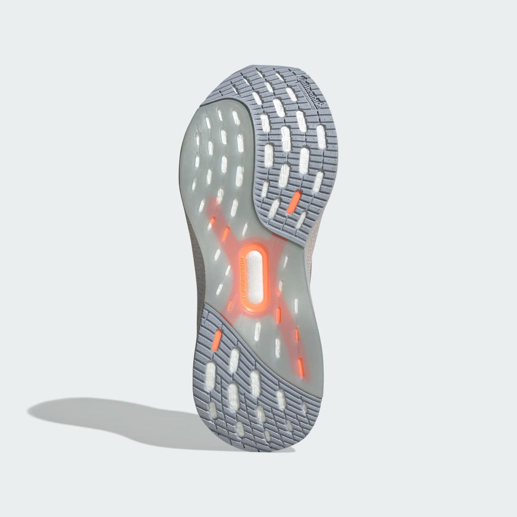 Adidas Women's Ultraboost 5x Shoes - Light Solid Grey / Silver Metallic / Beam Orange - Image 4
