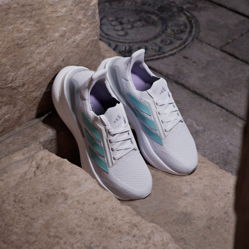 Adidas Women's Ultraboost 5x Shoes - Cloud White / Mint Ton / Glow Purple - Image 5