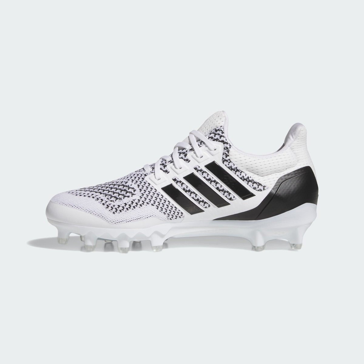 Adidas Men's Ultraboost American Football Cleat - Cloud White / Core Black / Cloud White - Image 6