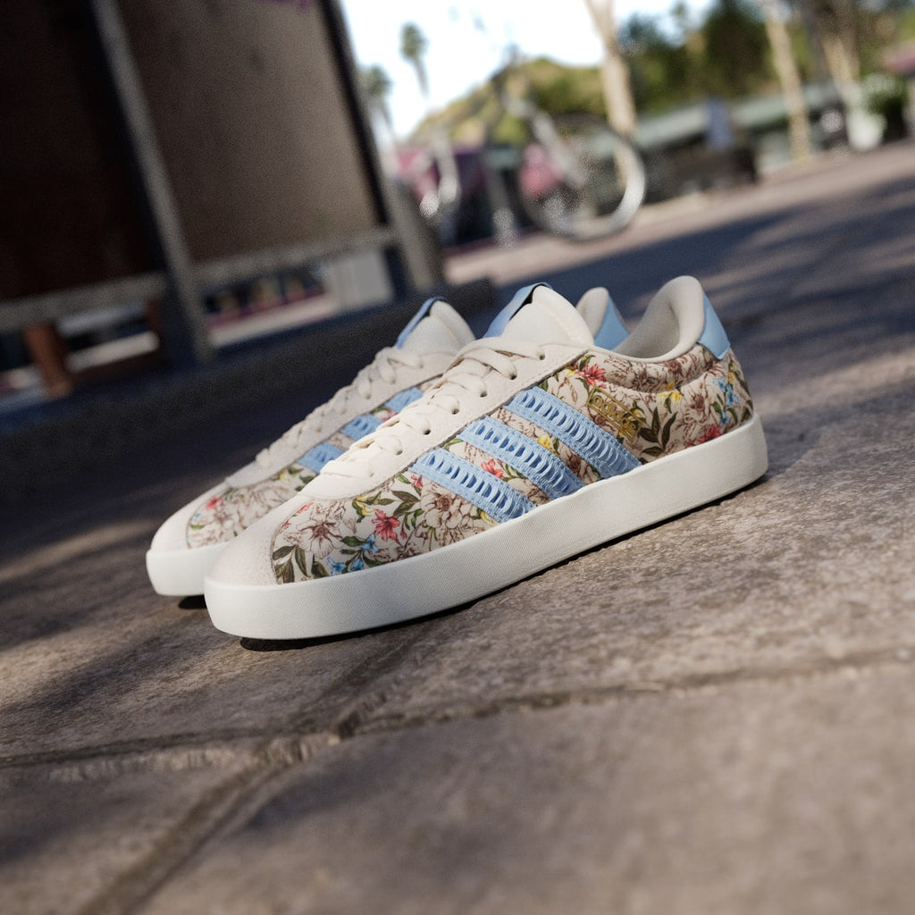 Adidas Women's VL COURT 3.0 SHOES - Ecru Tint / Clear Sky / Off White - Image 8