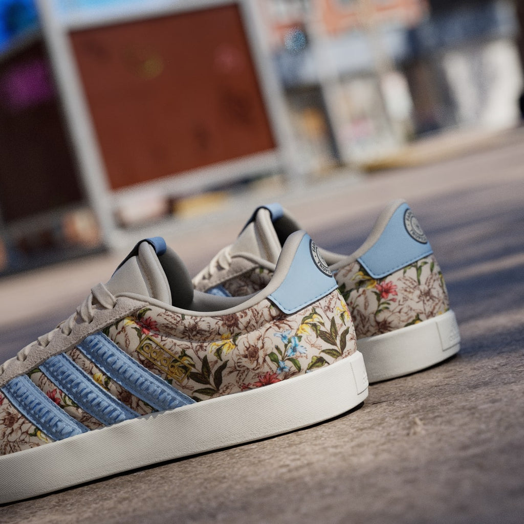 Adidas Women's VL COURT 3.0 SHOES - Ecru Tint / Clear Sky / Off White - Image 9