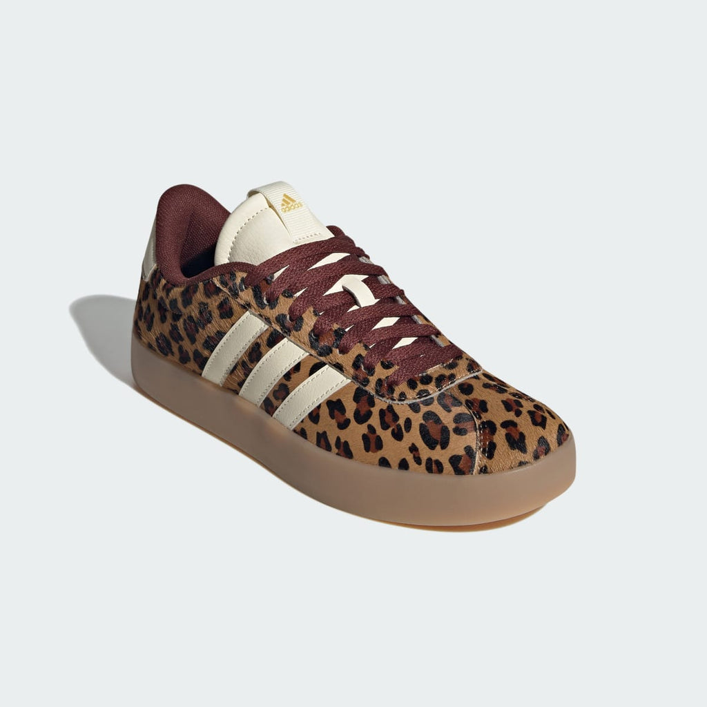 Adidas Women's VL COURT 3.0 SHOES - Cream White / Mesa / Fox Brown - Image 4