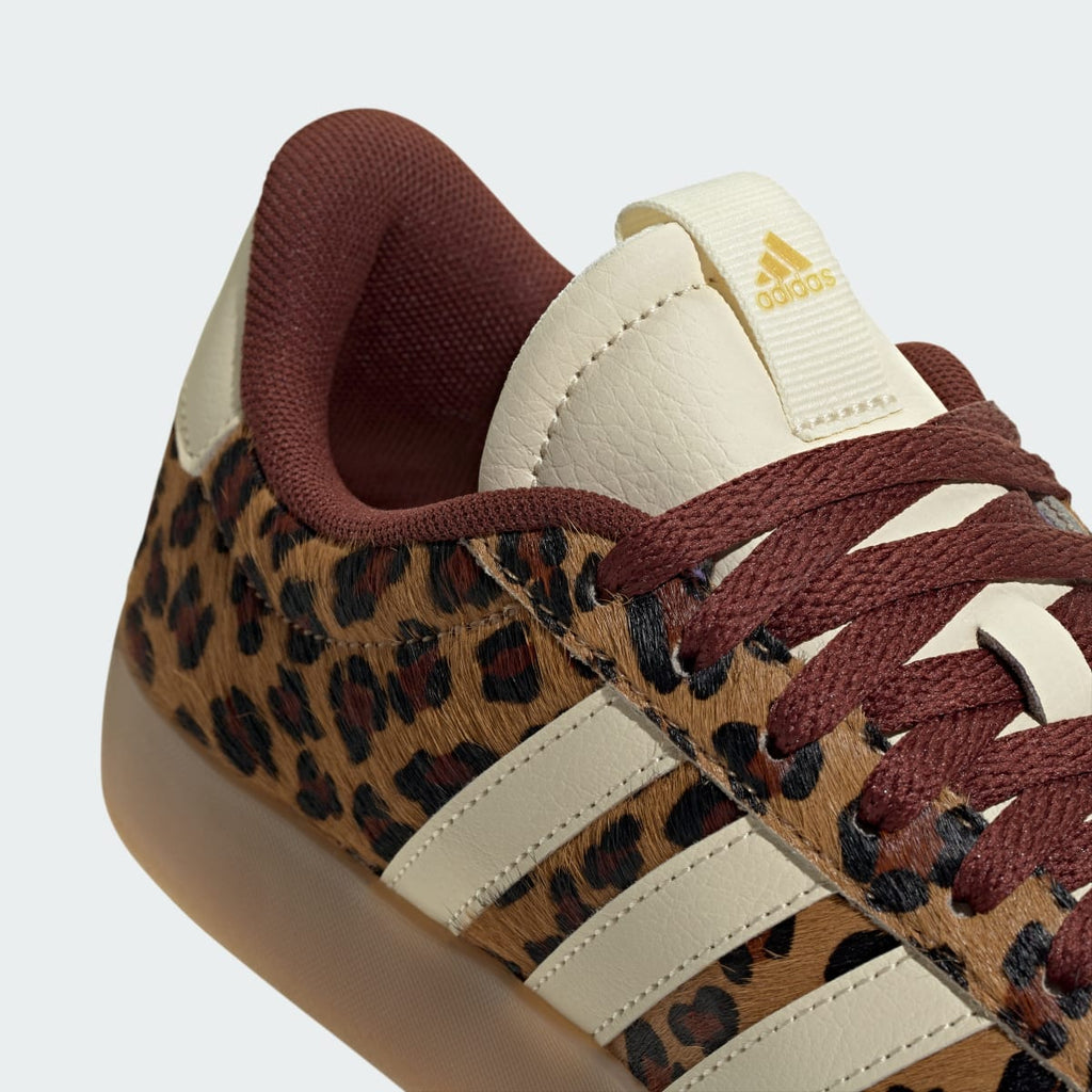 Adidas Women's VL COURT 3.0 SHOES - Cream White / Mesa / Fox Brown - Image 9