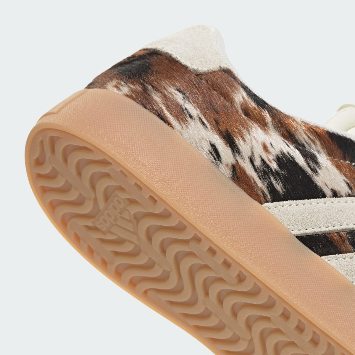 Adidas Women's VL COURT 3.0 SHOES - Off White / Off White / Trace Brown - Image 8