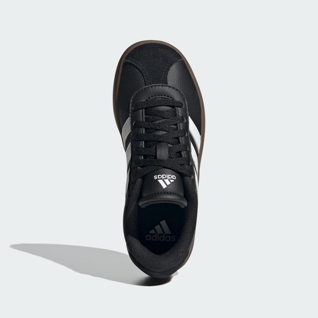 Adidas Kids' VL Court 3.0 Shoes Kids - Core Black / Cloud White / Gum - Image 3
