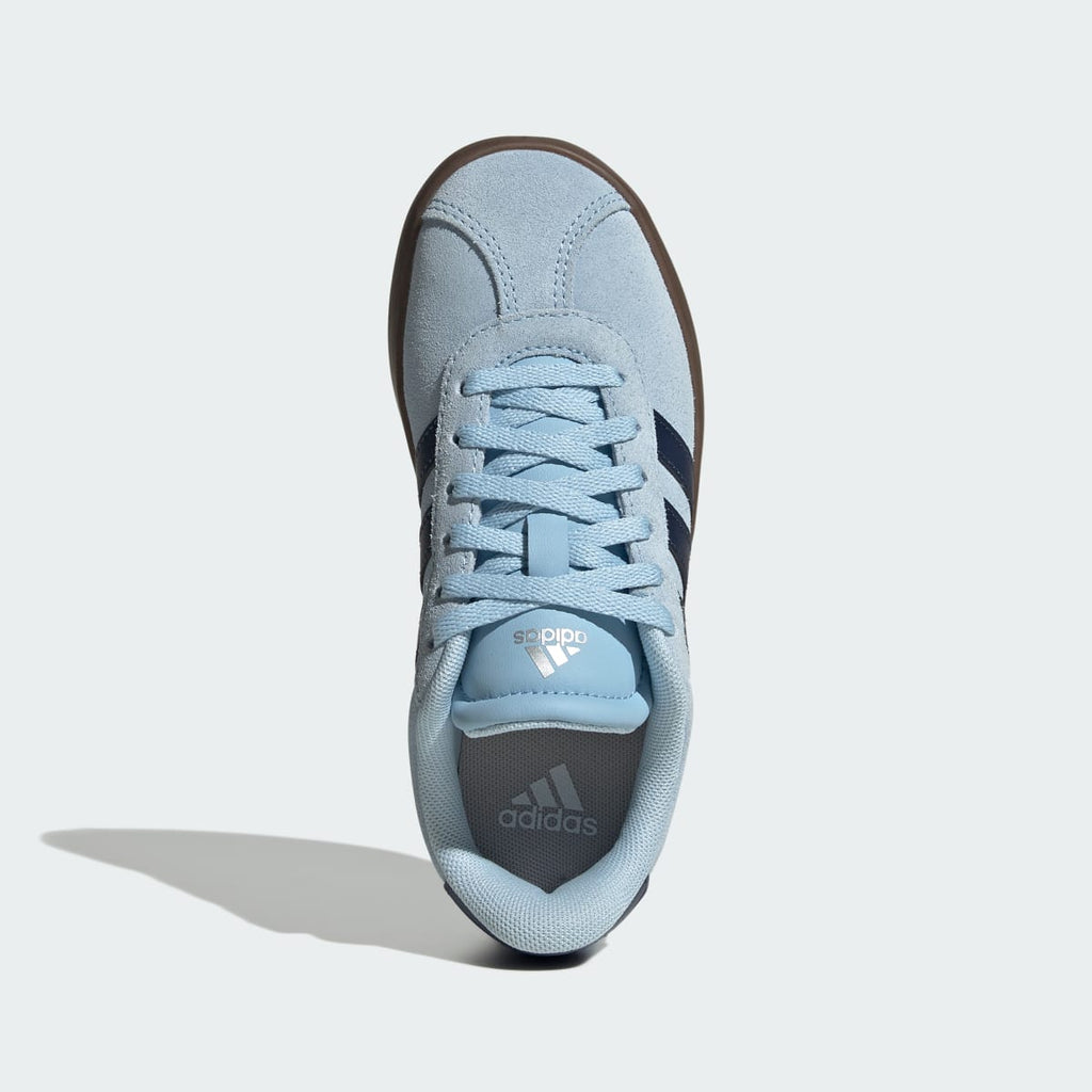 Adidas Kids' VL Court 3.0 Shoes Kids - Clear Sky / Night Indigo / Gum - Image 2