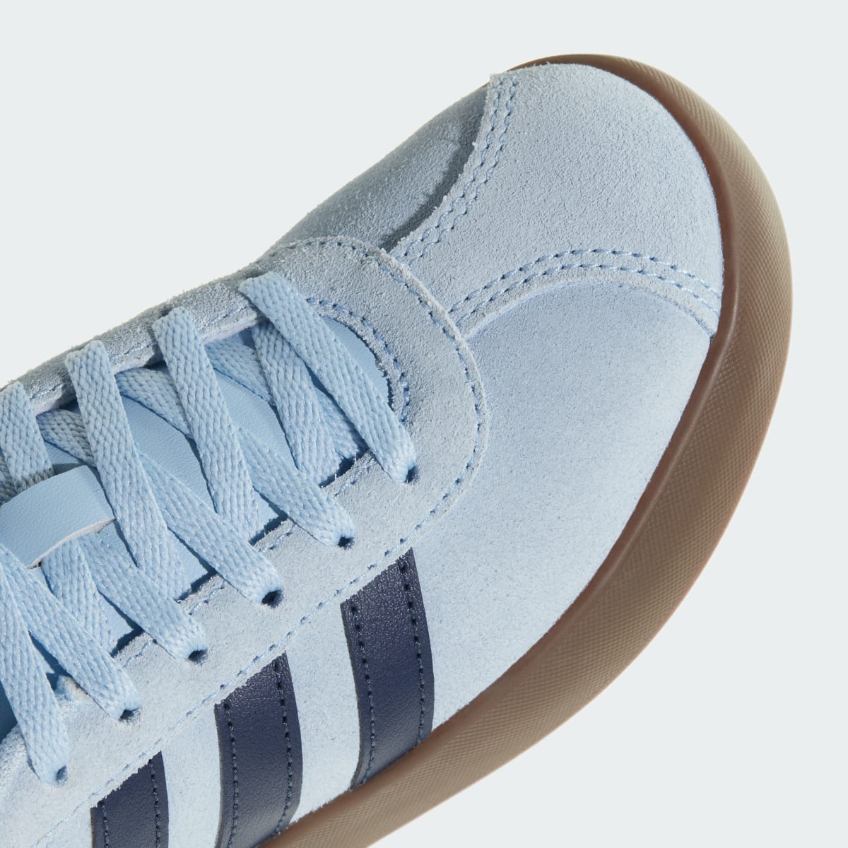 Adidas Kids' VL Court 3.0 Shoes Kids - Clear Sky / Night Indigo / Gum - Image 8