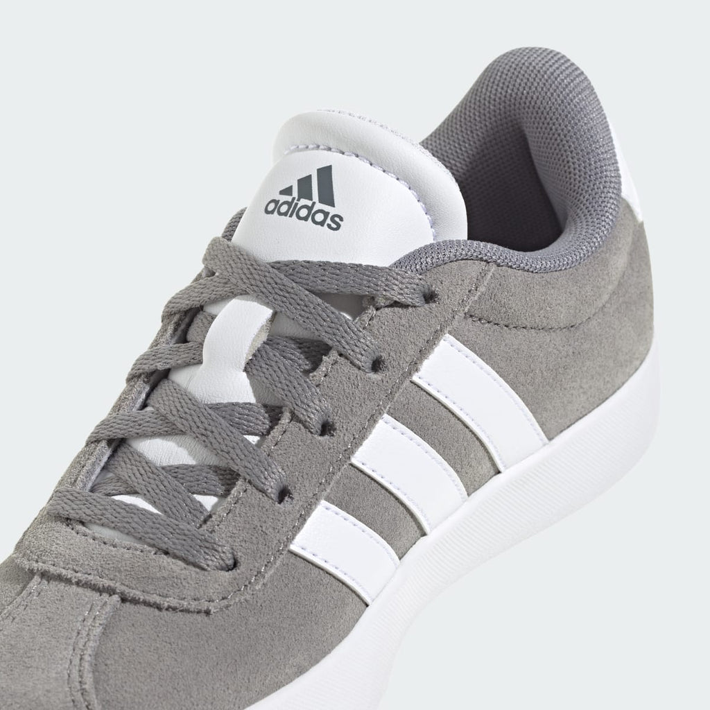 Adidas Kids' VL Court 3.0 Shoes Kids - Grey Three / Cloud White / Grey Two - Image 8