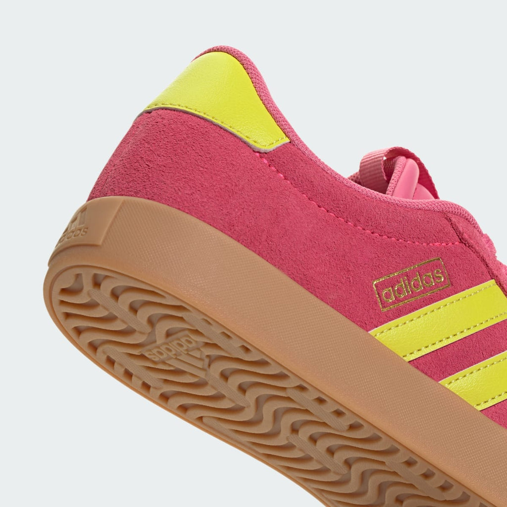 Adidas Women's VL Court 3.0 Shoes - Lucid Pink / Pure Lemon / Gold Metallic - Image 9