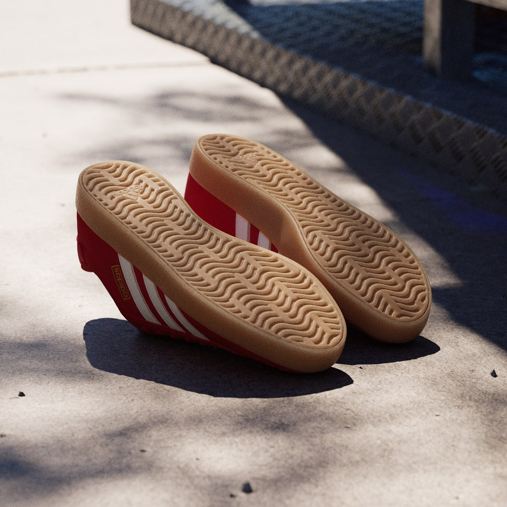 Adidas Women's VL Court 3.0 Shoes - Better Scarlet / Core White / Gold Metallic - Image 4