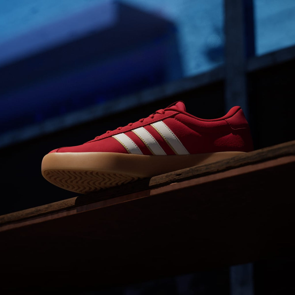 Adidas Men's VL Court 3.0 Shoes - Better Scarlet / Core White / Gold Metallic - Image 7