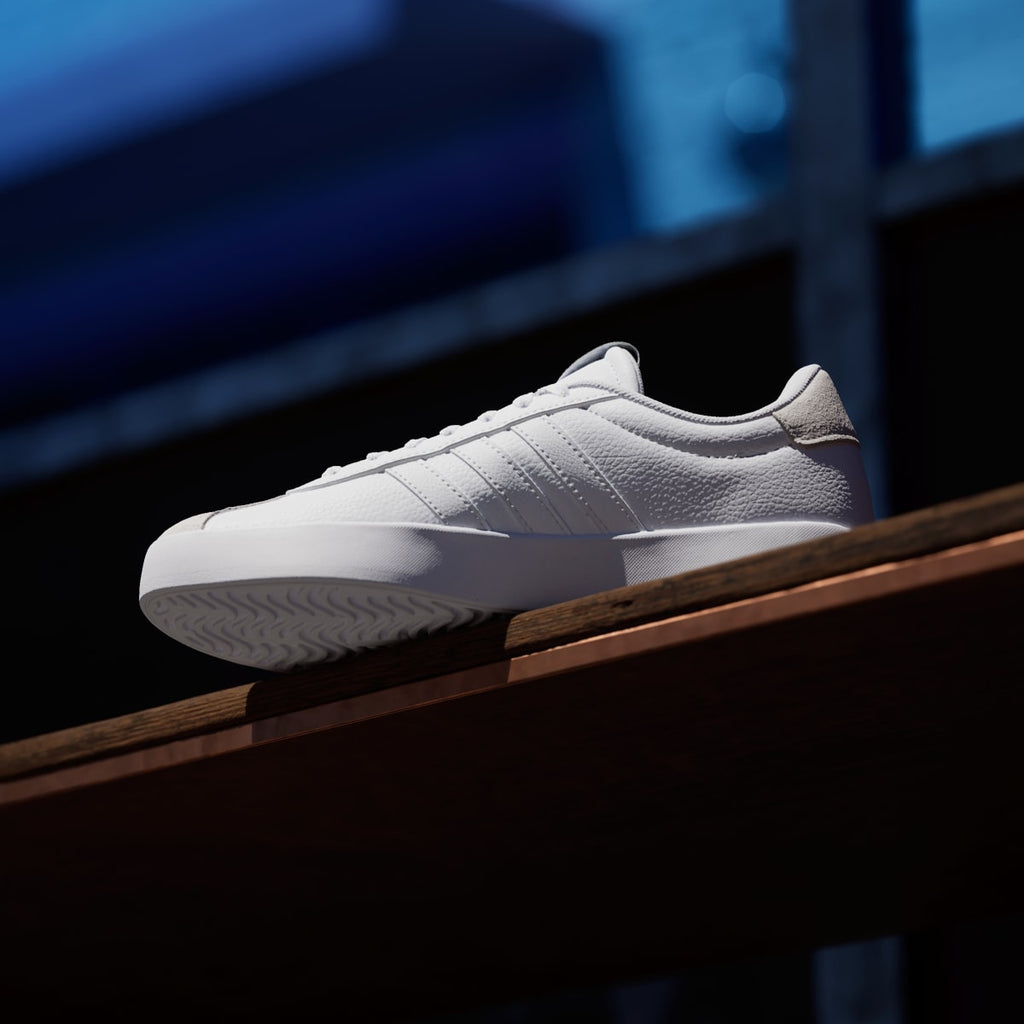 Adidas Women's VL Court 3.0 Shoes - Cloud White / Cloud White / Grey One - Image 7