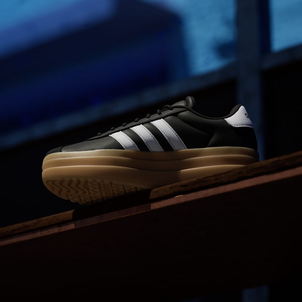 Adidas Women's VL Court Bold Shoes - Core Black / Cloud White / Cyber Metallic - Image 7
