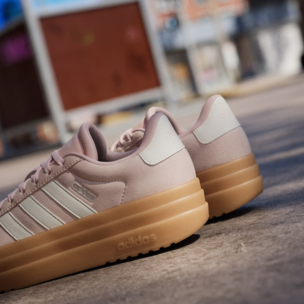 Adidas Women's VL Court Bold Shoes - Blush Pink / Off White / Gum - Image 9