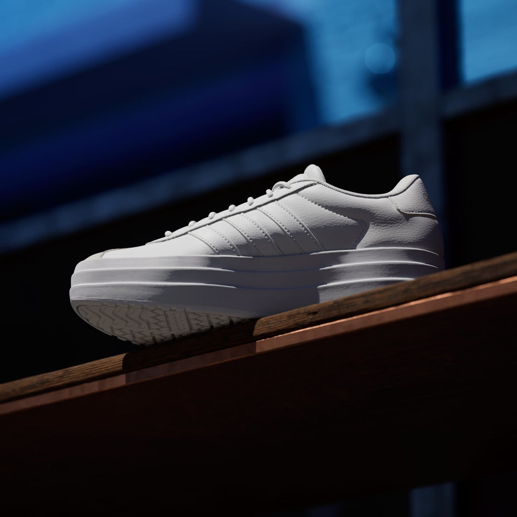 Adidas Women's VL Court Bold Shoes - Cloud White / Cloud White / Crystal White - Image 7