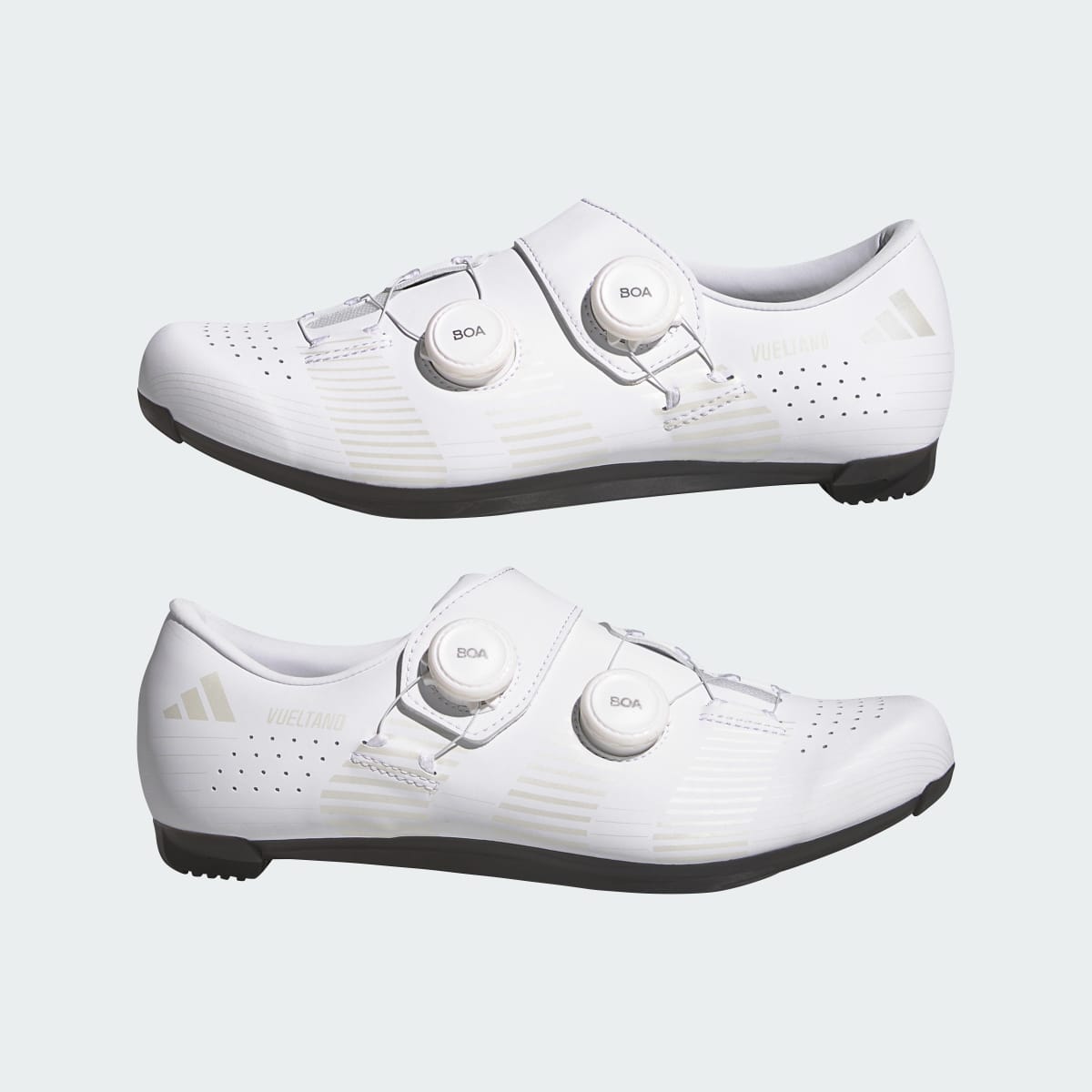 Adidas Men's VUELTANO CARBON Shoes - Cloud White / Crystal White / Core Black - Image 8